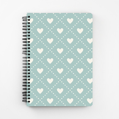 

RAYITE A5 Diary(Heart Vintage, Multicolor)