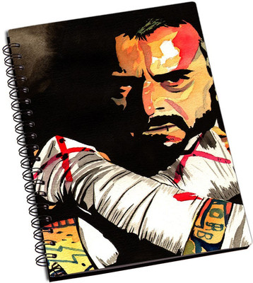 

Rangeele Inkers A5 Notebook(Cm Punk Painting Signature Pose, Multicolor)