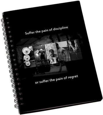 

Rangeele Inkers A5 Notebook(Pain Of Disipline, Multicolor)