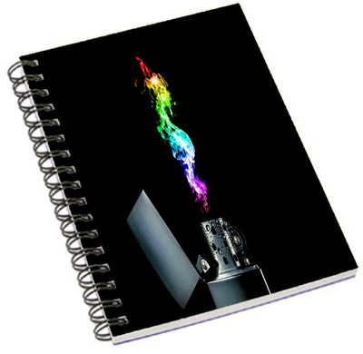 

Shopmania A5 Notebook(DESIGNER PRINTED NOTEBOOK, Multicolor)