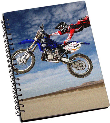 

Rangeele Inkers A5 Notebook(Biker In Air, Multicolor)