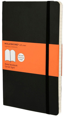 

Moleskine A5 Notebook(Large, Black)