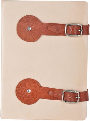 

Hare Krishna Handicrafts Regular Diary(Double Belt Natural Color Diary notebook, Natural color)