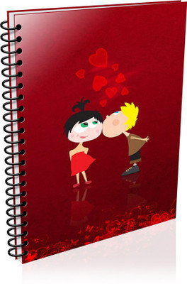 

VenTechno A5 Diary(Valentine Special A5 - Diary (Spiral Bound), Multicolor)