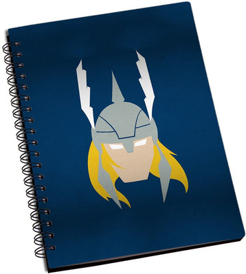 

Rangeele Inkers A5 Notebook(Thor Minimal, Multicolor)