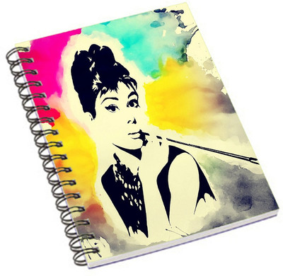 

Shopmania A5 Notebook(DESIGNER PRINTED NOTEBOOK, Multicolor)