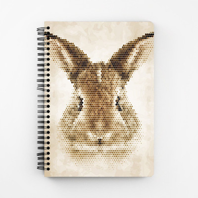 

RAYITE A5 Diary(Vintage Rabbit, Multicolor)