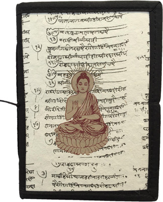 

Rstore Regular Diary(Handmade Buddha Print Bahi Khata (Size 8X6 inch), Multicolor)