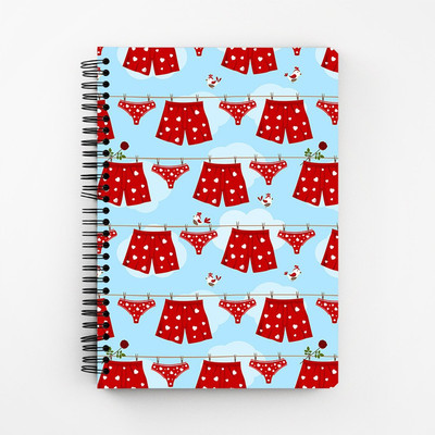 

RAYITE A5 Diary(Boxers And Panties, Multicolor)