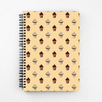 

RAYITE A5 Diary(Cream Cupcakes, Multicolor)