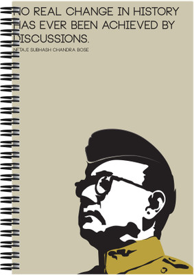 

Art Emporio A5 Notebook(Netaji Subash Chandra, Multicolor)