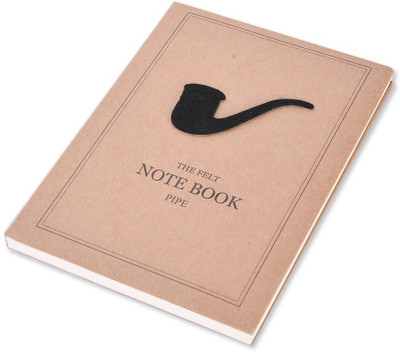 

Enwraps Regular Notebook(EG Series - The Felt Pipe, Brown)