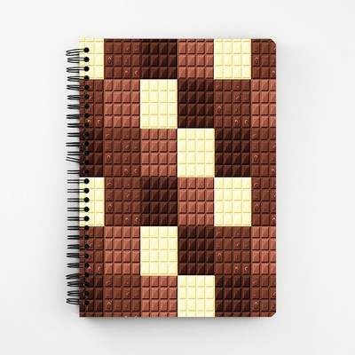

RAYITE A5 Diary(Chocolate Love, Multicolor)