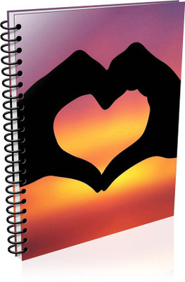 

VenTechno A5 Diary(Love A5 - Diary (Spiral Bound), Multicolor)