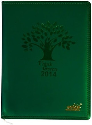 

Notex B5 Diary(Think Green - 2014, Green)