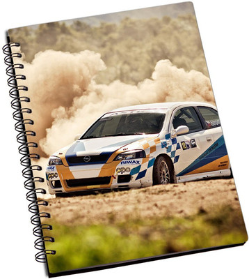 

Rangeele Inkers A5 Notebook(Racing Car art work, Multicolor)