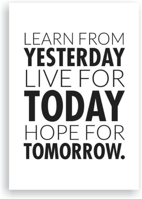 

Goodwork A6 Diary(Live For Today Notebook, White)