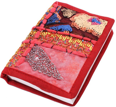 

Store Indya Regular Diary(Handmade, Red)