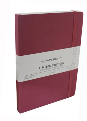 

Mypaperclip A5 Notebook(Limited Edition, Maroon)