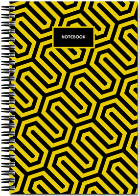 

Art Emporio A5 Notebook(Yellow Texture, Yellow)