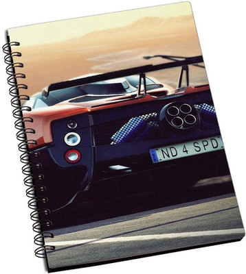 

Rangeele Inkers A5 Notebook(Lets Travel Car, Multicolor)