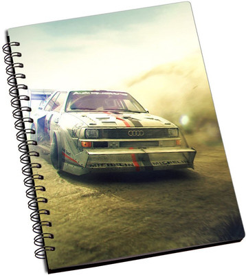 

Rangeele Inkers A5 Notebook(Audi In Car Game, Multicolor)