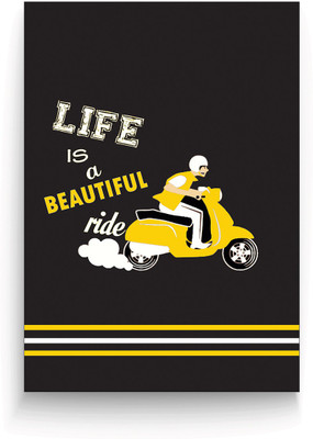 

Goodwork A5 Notebook(Beautiful Ride, Black)