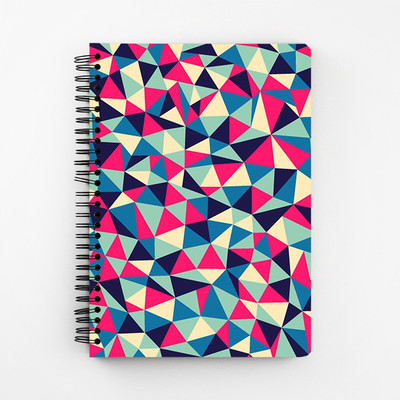 

RAYITE A5 Diary(Colorful Triangles, Multicolor)