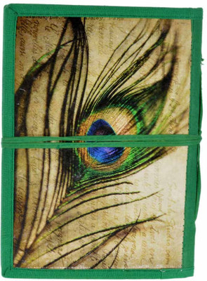 

Craft Play Regular Journal(Peacock Print, Multicolor)