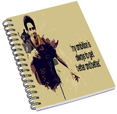 

Shopmania A5 Notebook(DESIGNER PRINTED NOTEBOOK, Multicolor)