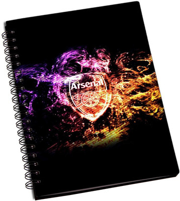 

Rangeele Inkers A5 Notebook(Arsenal FC Club Logo, Multicolor)