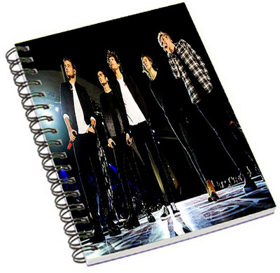 

Shopmania A5 Notebook(Music Band, Multicolor)