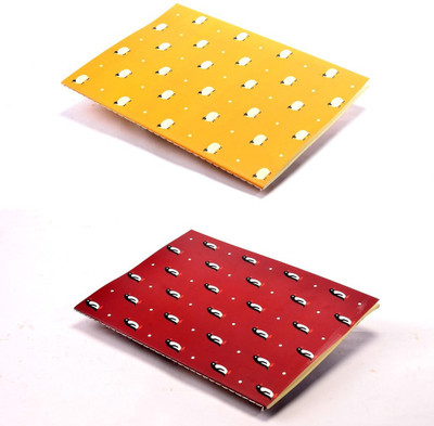 

Enwraps Book-size Notebook(Animal Print, Multicolor, Pack of 2)