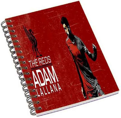 

Shopmania A5 Notebook(The reds, Multicolor)