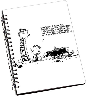 

Rangeele Inkers A5 Notebook(Calvin And Hobbes On Life, Multicolor)