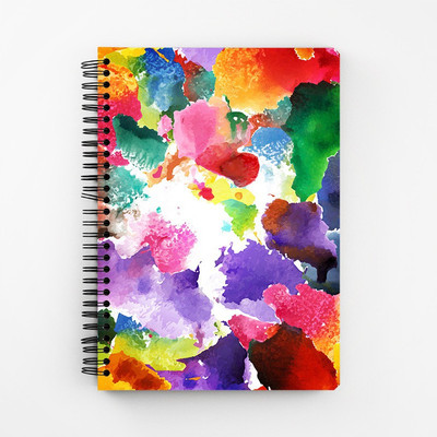 RAYITE A5 Diary(Splatter Art, Multicolor)