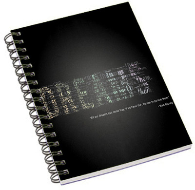 

Shopmania A5 Notebook(DESIGNER PRINTED NOTEBOOK, Multicolor)