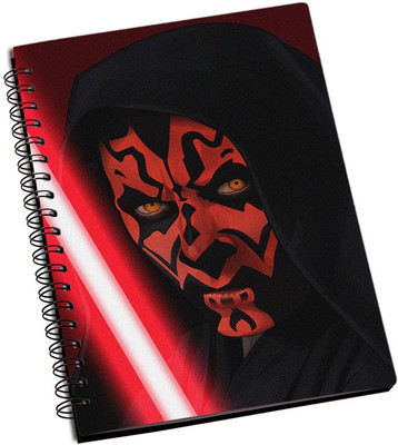 

Rangeele Inkers A5 Notebook(Star Wars darth maul, Multicolor)