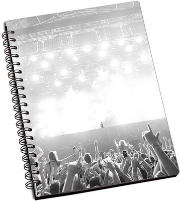 

Rangeele Inkers A5 Notebook(Rock Concert Stage, Multicolor)