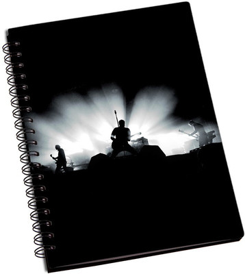 

Rangeele Inkers A5 Notebook(The Rock band,Shadows, Multicolor)