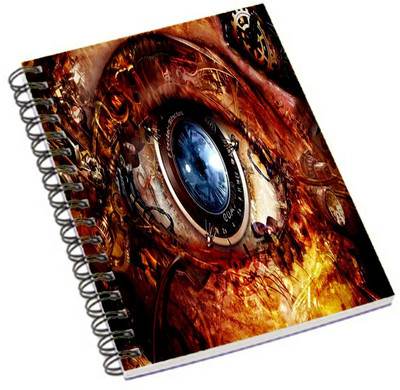

Shopmania A5 Notebook(DESIGNER PRINTED NOTEBOOK, Multicolor)