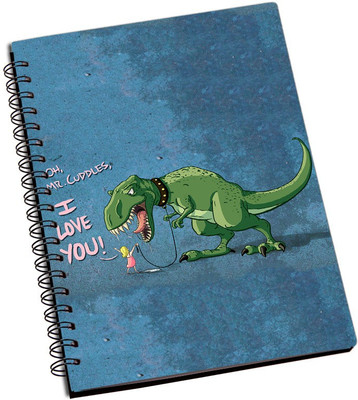 

Rangeele Inkers A5 Notebook(Mr.Cuddles Love you, Multicolor)
