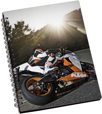 

Rangeele Inkers A5 Notebook(Biker On Ride, Multicolor)