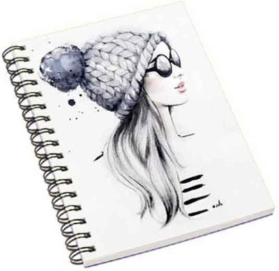 

Shopmania A5 Notebook(Gilrs, Multicolor)