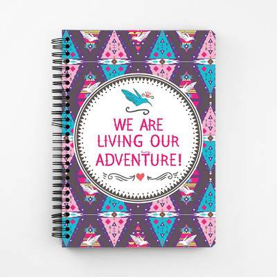

RAYITE A5 Diary(Adventuee Hipster Tribal, Multicolor)