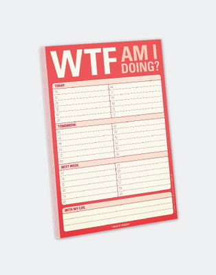 

Mufubu Regular Note Pad(TO DO Pad, Orange)