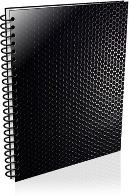 

VenTechno A5 Diary(Black Theme A5 - Diary (Spiral Bound), Multicolor)
