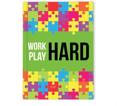 

QuoteSutra A5 Notebook(Work Hard Inspiring, Multicolor)