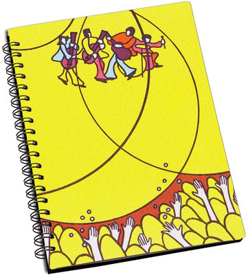 

Rangeele Inkers A5 Notebook(The Beatles Show Fan Art, Multicolor)