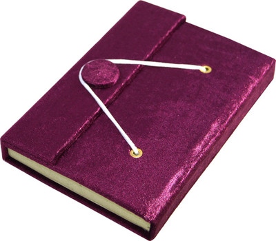 R S Jewels Regular Diary(Recycled Paper Gift Notepad, Purple)